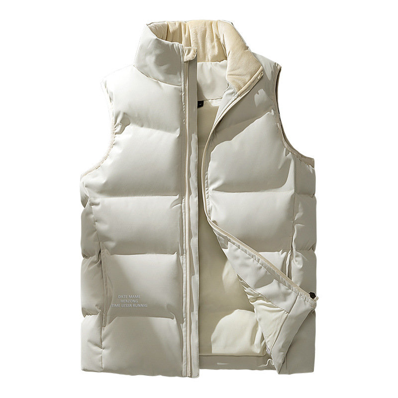 Women Men Down Vest Sleeveless Waistcoat Jacket Coat Winter Casual Parkas