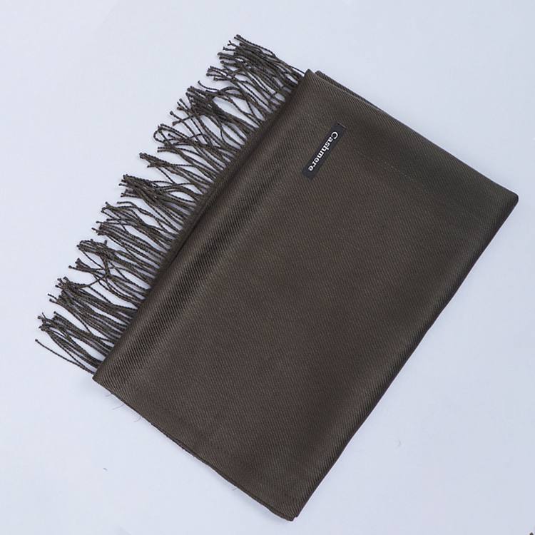 Women Men Logo Scarf Wool Cashmere Scarves Shawl Blanket Wrap Knit