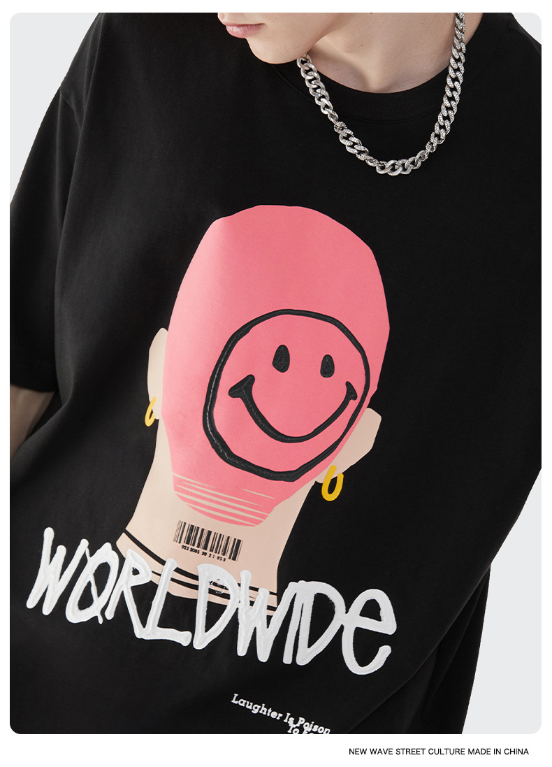 Summer Men Women Short Sleeve T-shirt Tee Pullover Tops Unisex Sweatshirt