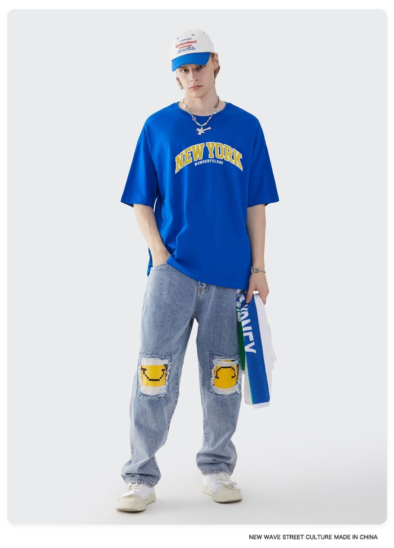 Summer Men Women Short Sleeve T-shirt Tee Pullover Tops Unisex Sweatshirt