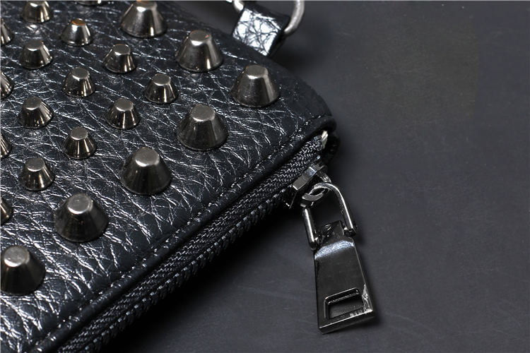 Women Men Leather Case Clutch Bag Pouch Phone Purse Coin Wallets Handbags