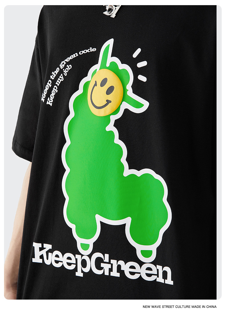 Summer Men Women Short Sleeve T-shirt Tee Pullover Tops Unisex Sweatshirt