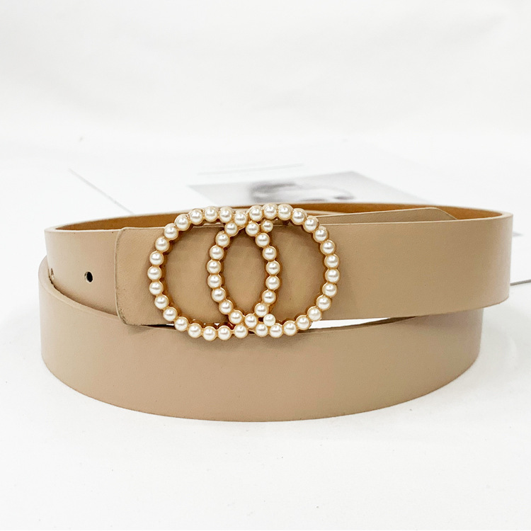 Women Men Belt 3.8 cm Cowhide Leather Buckle Belt Unisex Waistband Waist Strap