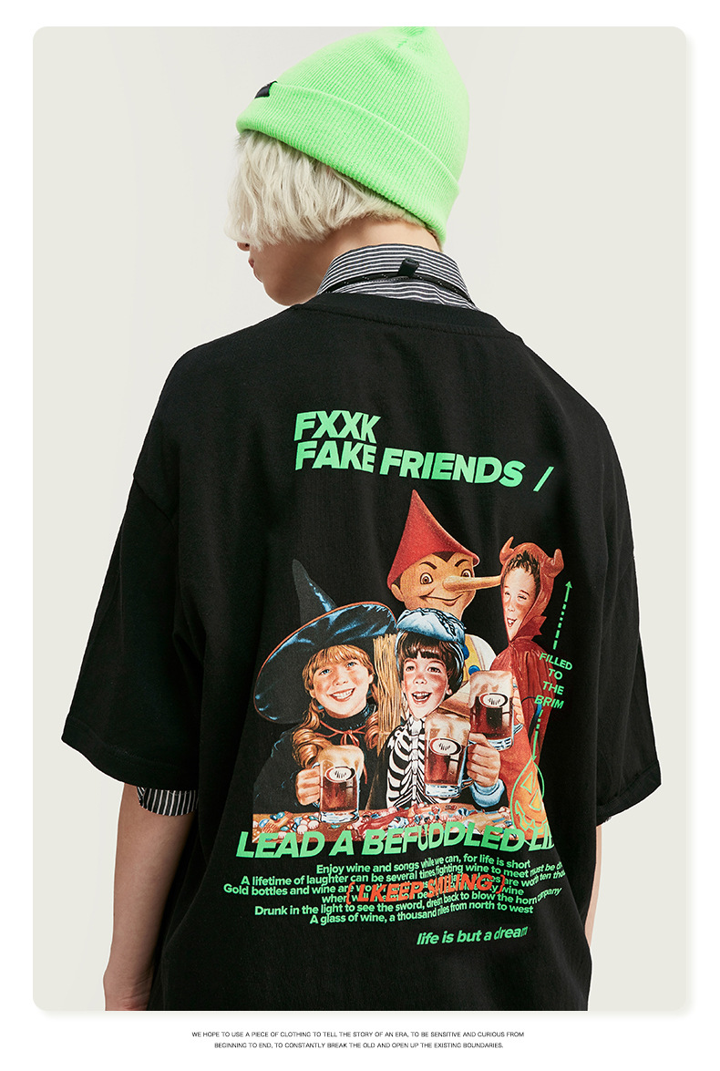 Summer Men Women Short Sleeve T-shirt Tee Pullover Tops Unisex Sweatshirt