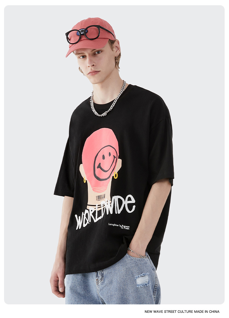 Summer Men Women Short Sleeve T-shirt Tee Pullover Tops Unisex Sweatshirt