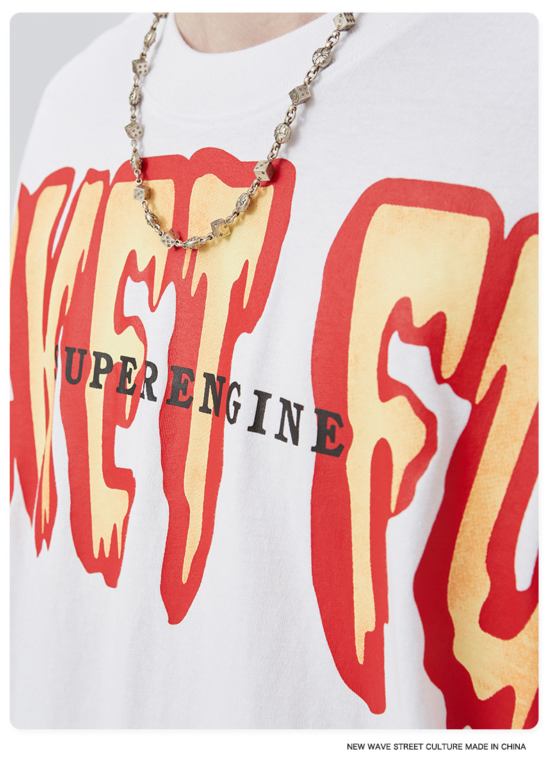 Summer Men Women Short Sleeve T-shirt Tee Pullover Tops Unisex Sweatshirt