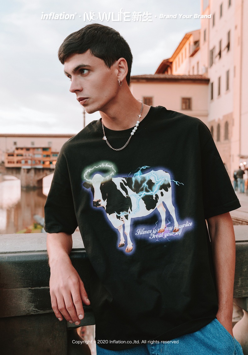 Summer Men Women Short Sleeve T-shirt Tee Pullover Tops Unisex Sweatshirt