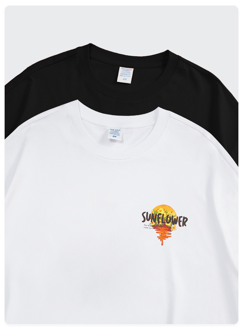 Summer Men Women Short Sleeve T-shirt Tee Pullover Tops Unisex Sweatshirt
