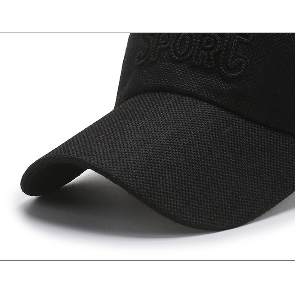Men Women Baseball Cap Visor Sun Hat Cotton Headwear Snapback Peaked Caps