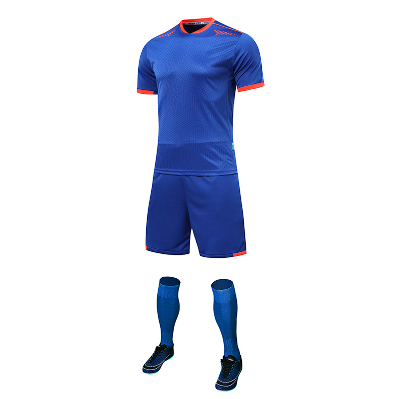 Men Boy Football Jersey Uniform Soccer Training Set Clothes Shirt Club Team Women