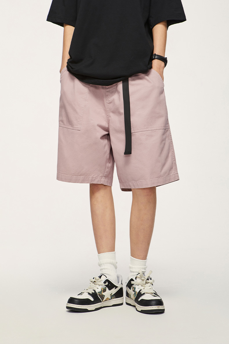 Men Boys Shorts Streetwear Bottoms Half Pants Sports Outfit Sweatsuit Trunks Women