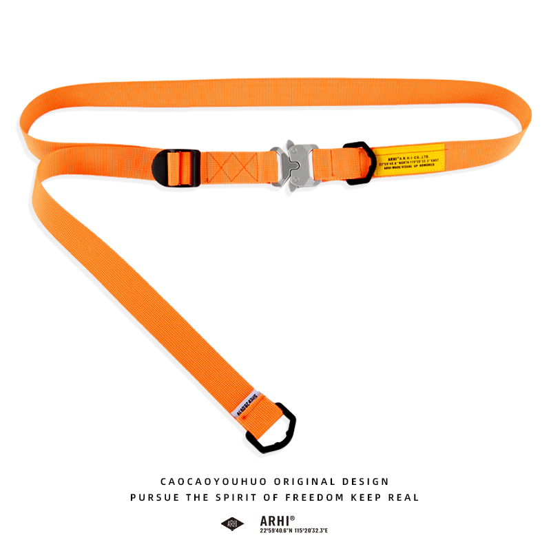 Women Men Belt 3.5cm PVC Buckle Belt Unisex Waistband Waist Strap