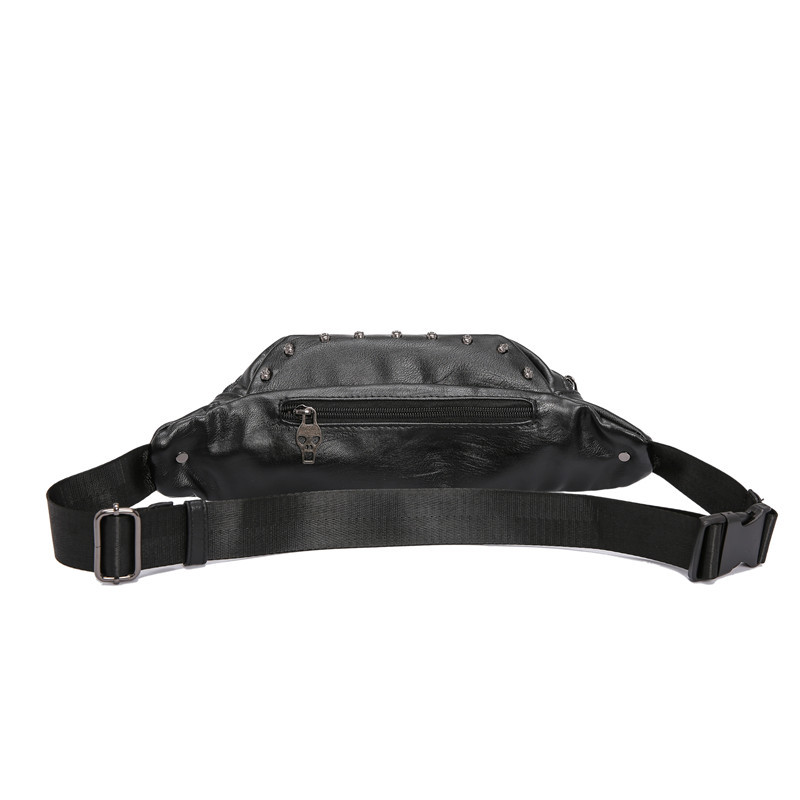 Men Bumbag Belt Bag Waist Pack Crossbody Bag Leather Shoulder Hip Chest Pouch Phone Purse
