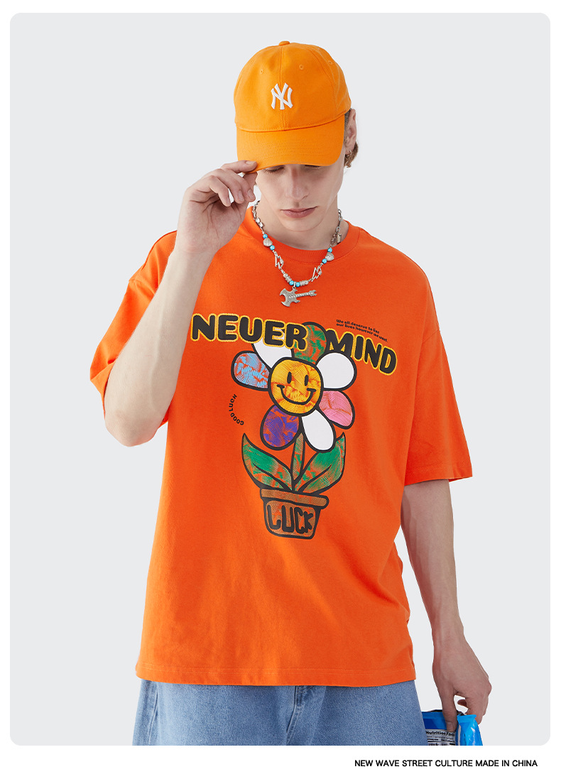 Summer Men Women Short Sleeve T-shirt Tee Pullover Tops Unisex Sweatshirt