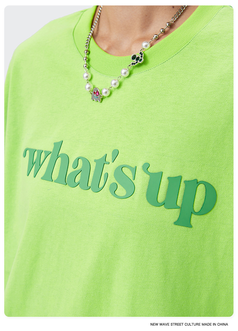 Summer Men Women Short Sleeve T-shirt Tee Pullover Tops Unisex Sweatshirt scrawl t-shirts