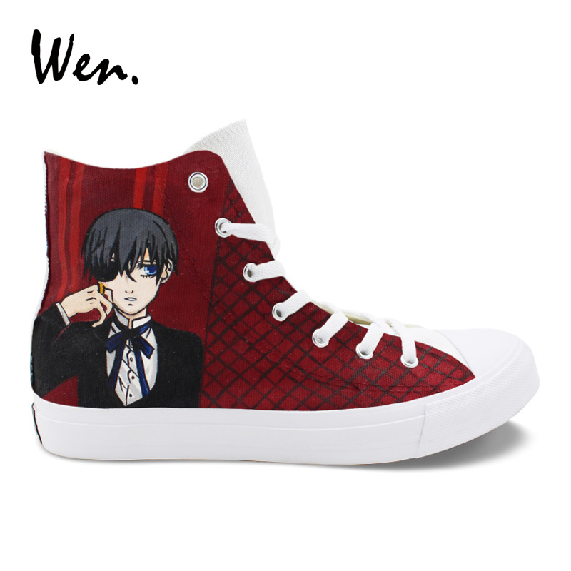 Men Women High Top Embroidered Sneakers Casual Trainers Athletic Shoes Unisex 35-44