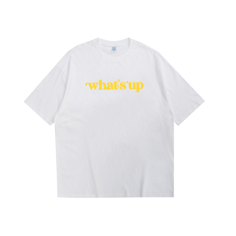 Summer Men Women Short Sleeve T-shirt Tee Pullover Tops Unisex Sweatshirt scrawl t-shirts