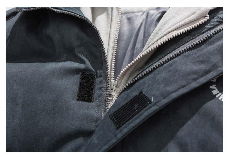 Women Men Down Jacket Hooded Coat Warm Winter Windproof Casual Parkas