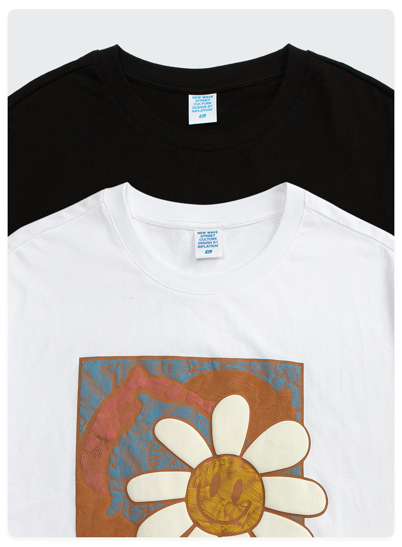 Summer Men Women Short Sleeve T-shirt Tee Pullover Tops Unisex Sweatshirt