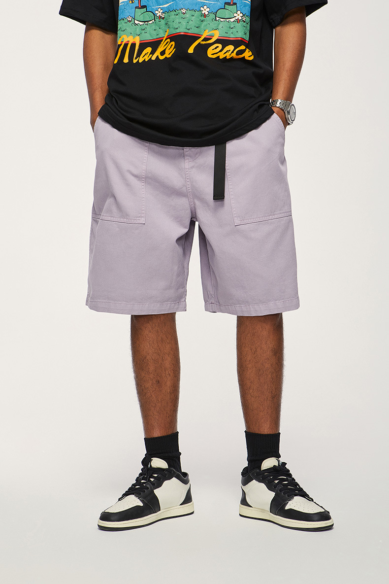 Men Boys Shorts Streetwear Bottoms Half Pants Sports Outfit Sweatsuit Trunks Women
