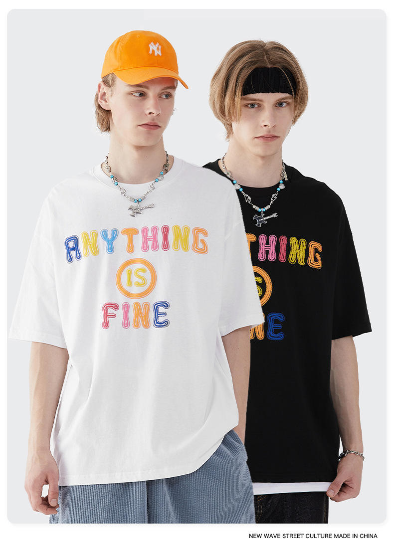 Summer Men Women Short Sleeve T-shirt Tee Pullover Tops Unisex Sweatshirt