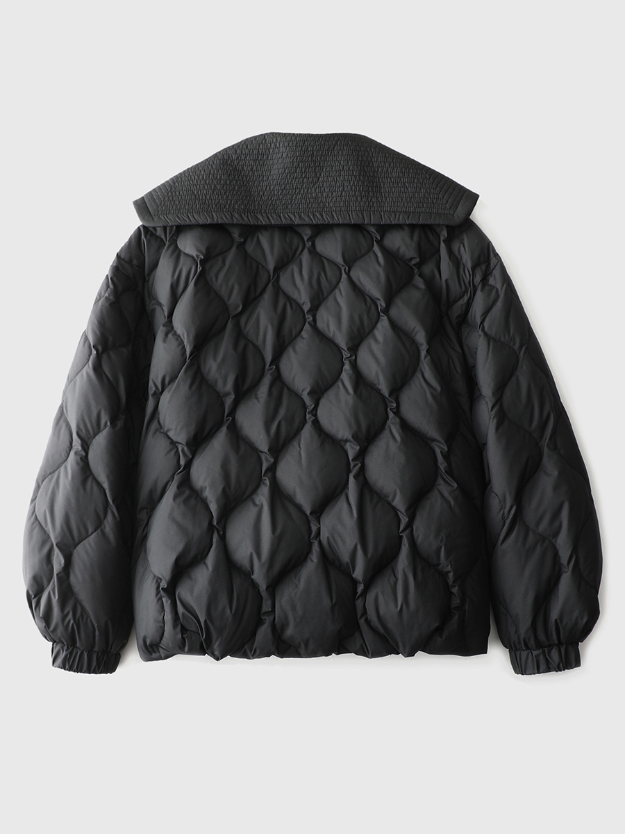 Women Men Down Jacket Hooded Coat Warm Winter Windproof Casual Parkas