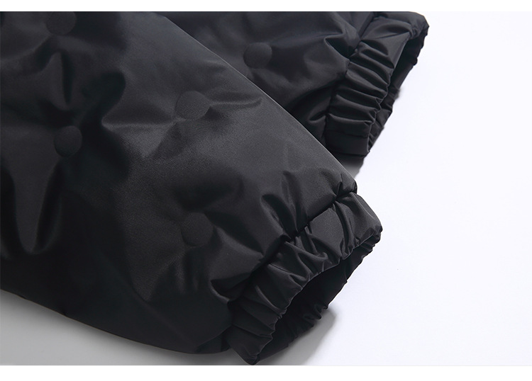 Women Men Down Jacket Hooded Coat Warm Winter Windproof Casual Parkas