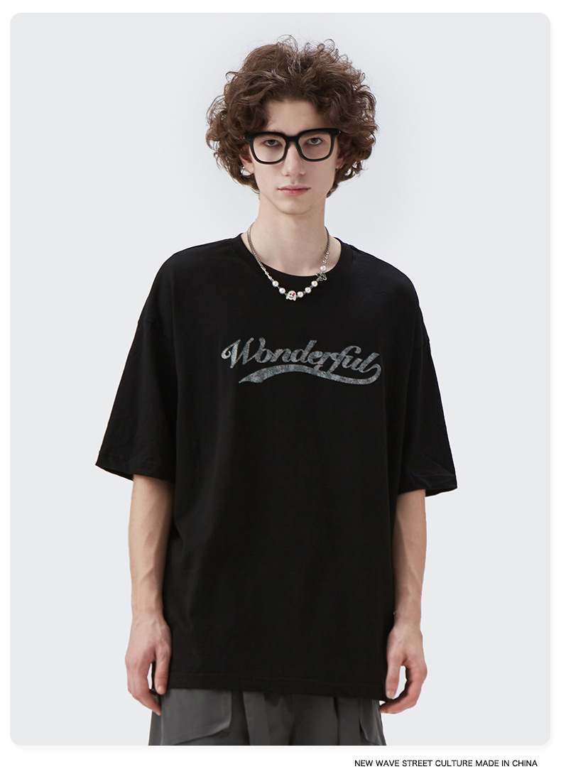 Summer Men Women Short Sleeve T-shirt Tee Pullover Tops Unisex Sweatshirt