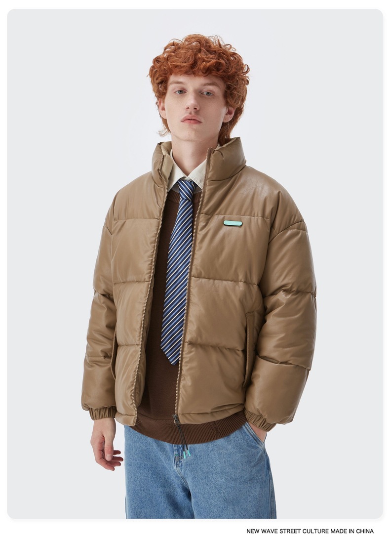 Women Men Down Jacket Hooded Coat Warm Winter Windproof Casual Parkas