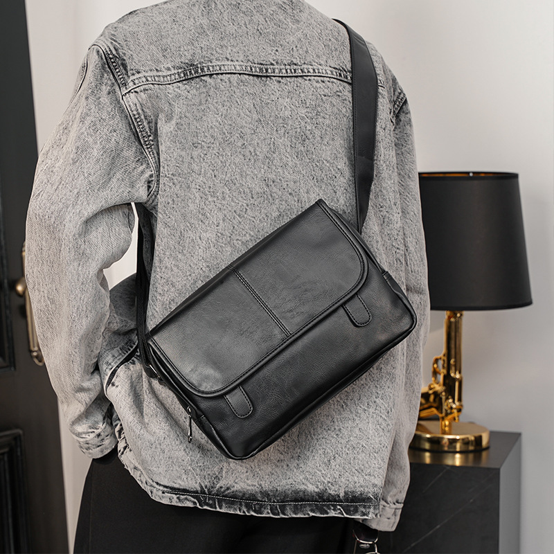 Men Messenger Shoulder Bag Crossbody Sling Handbags Business Houlder Bag
