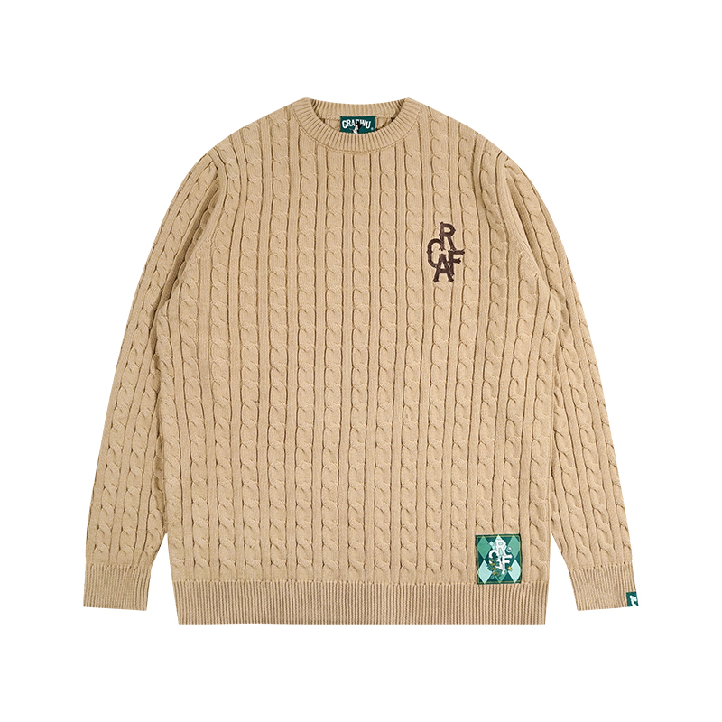 Men Women Knit Sweater Jumper Pullovers Cardigan Tops Unisex Sweatshirts