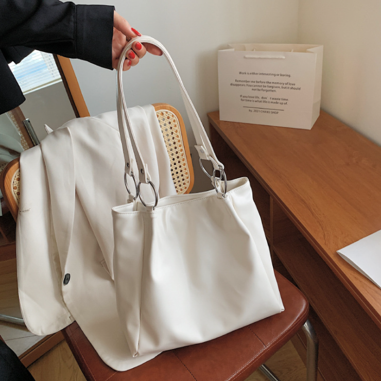 Women's bag large capacity shoulder bags high quality PU leather