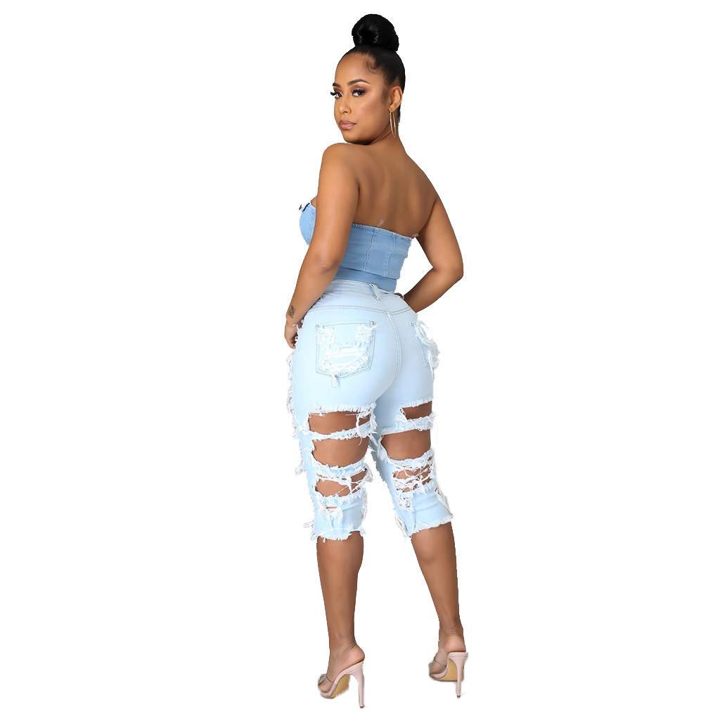 Fashion High Waist Stretch Jeans