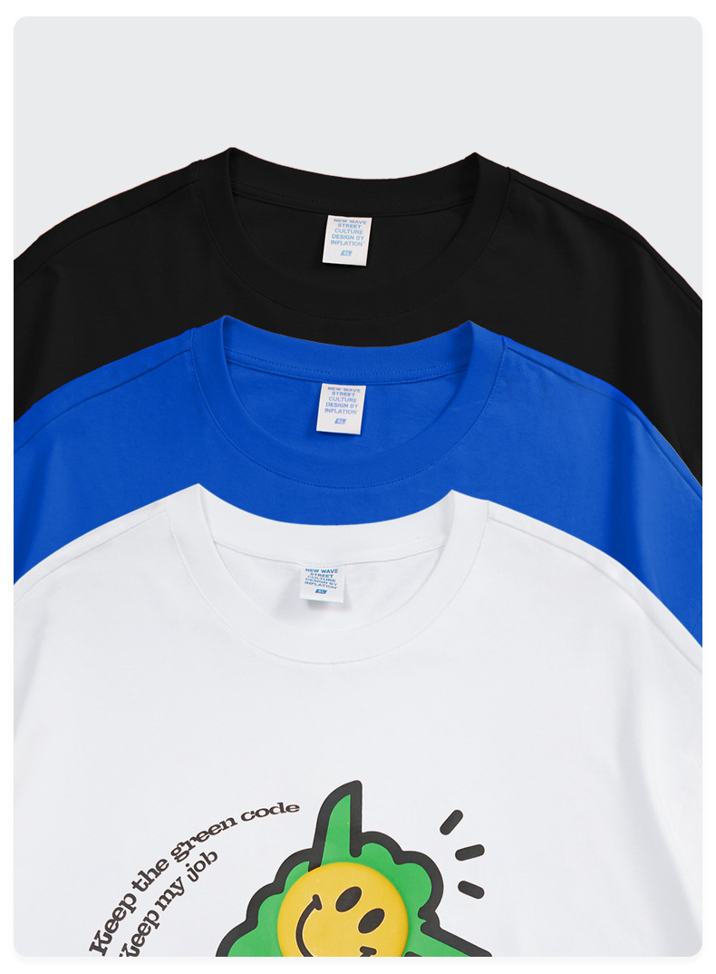 Summer Men Women Short Sleeve T-shirt Tee Pullover Tops Unisex Sweatshirt