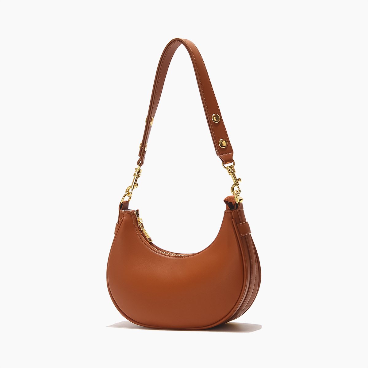 Women Zip Shoulder Bag Hobo Nylon Mini Tote Small Handles Bag Handbags