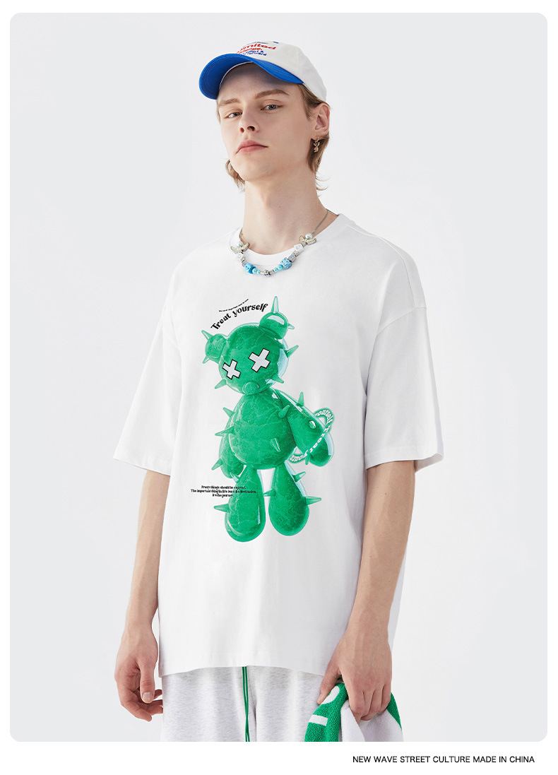 Summer Men Women Short Sleeve T-shirt Tee Pullover Tops Unisex Sweatshirt