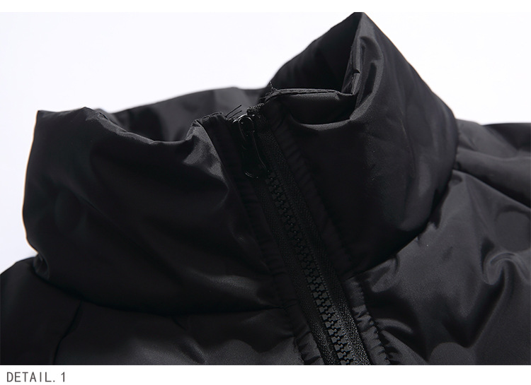 Women Men Down Jacket Hooded Coat Warm Winter Windproof Casual Parkas