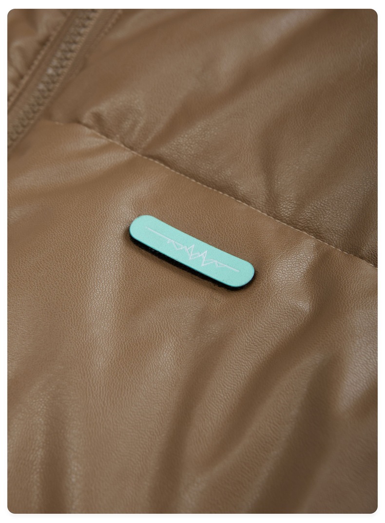 Women Men Down Jacket Hooded Coat Warm Winter Windproof Casual Parkas