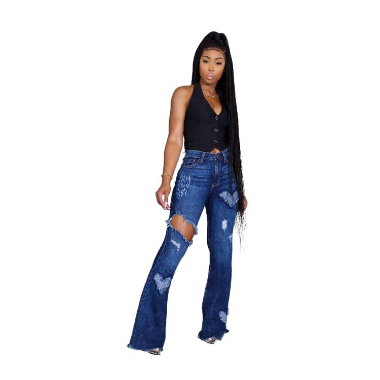 Fashion sexy flared jeans