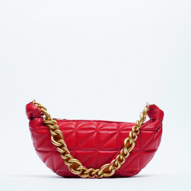 Women Leather Shoulder Bag Chain Bag Tote Handbags Shopper Crossbody Bag