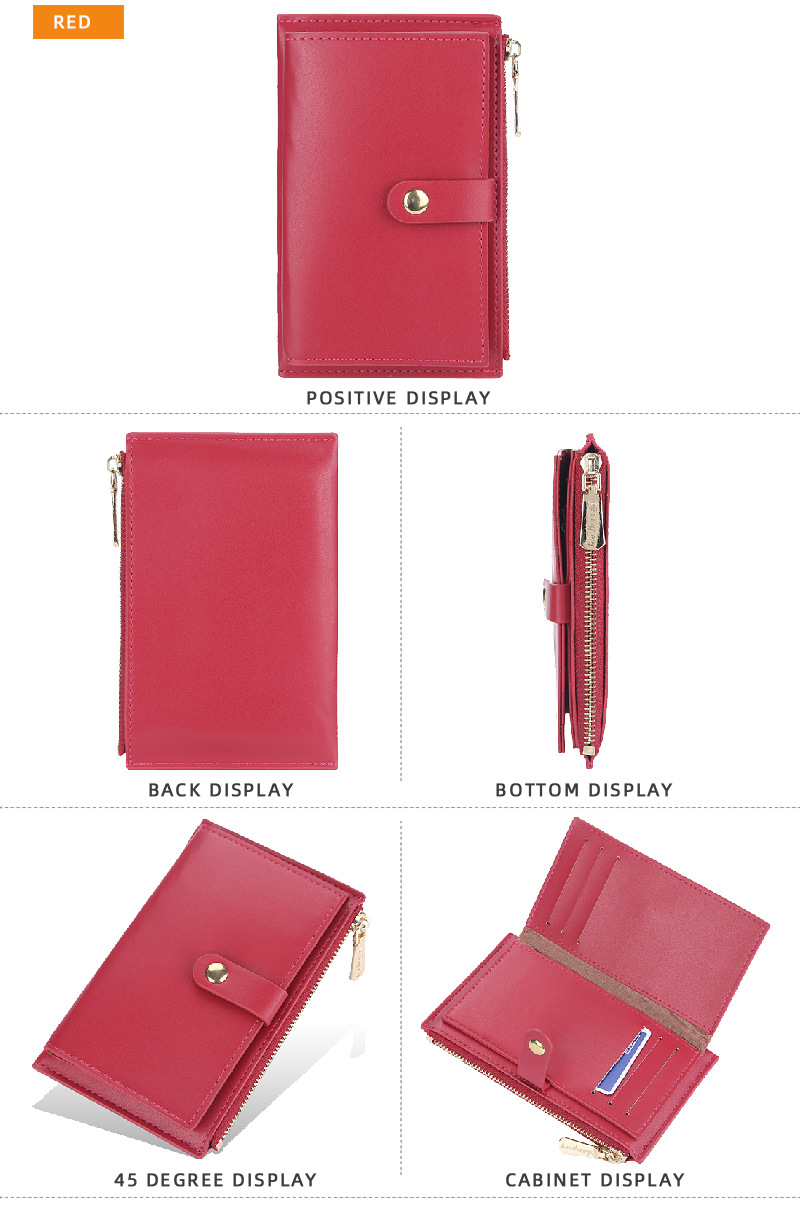 Women Card Case Clutch Pouch Phone Purse Coin Wallets Bag Handbags