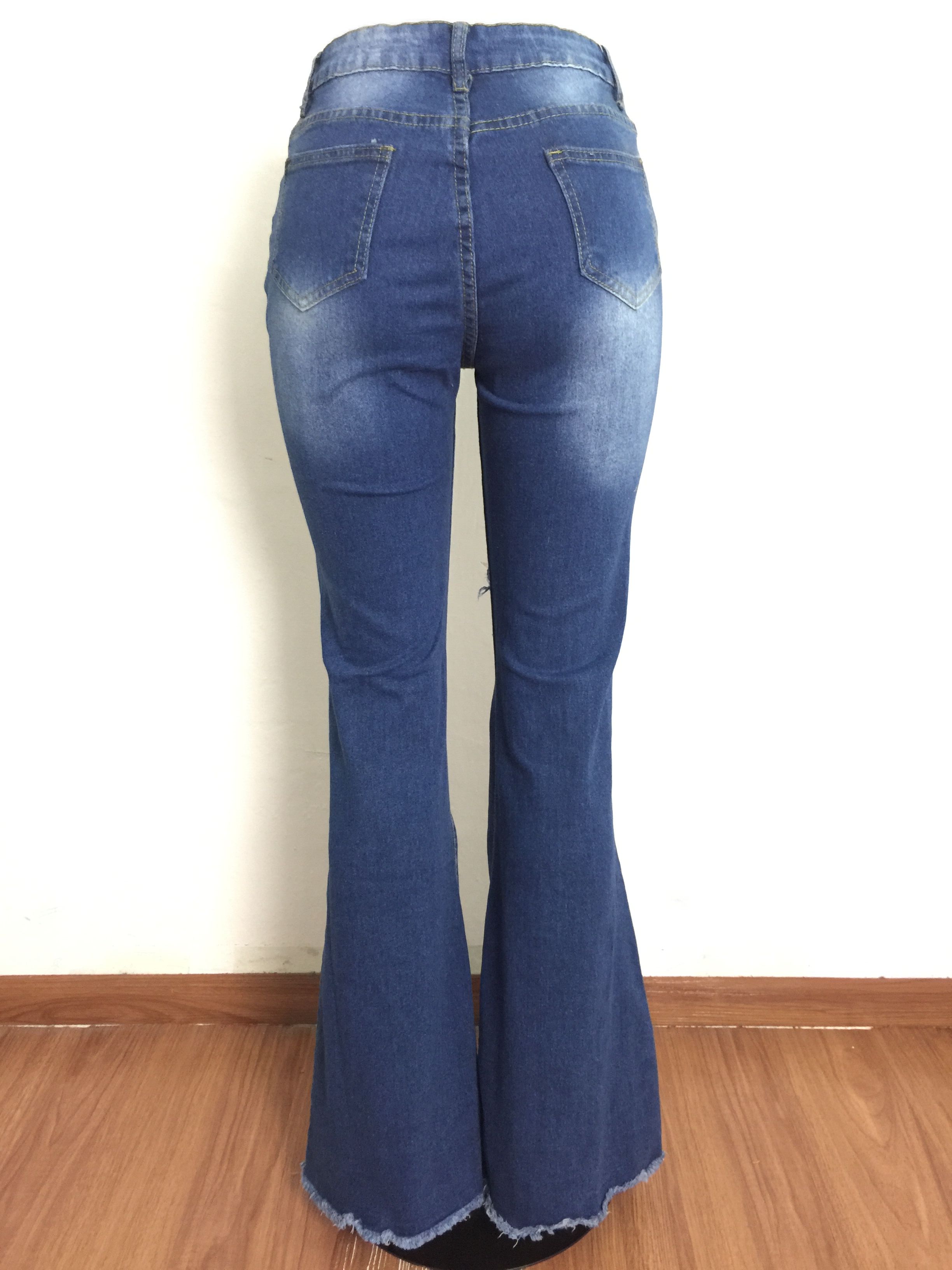 Fashion sexy flared jeans
