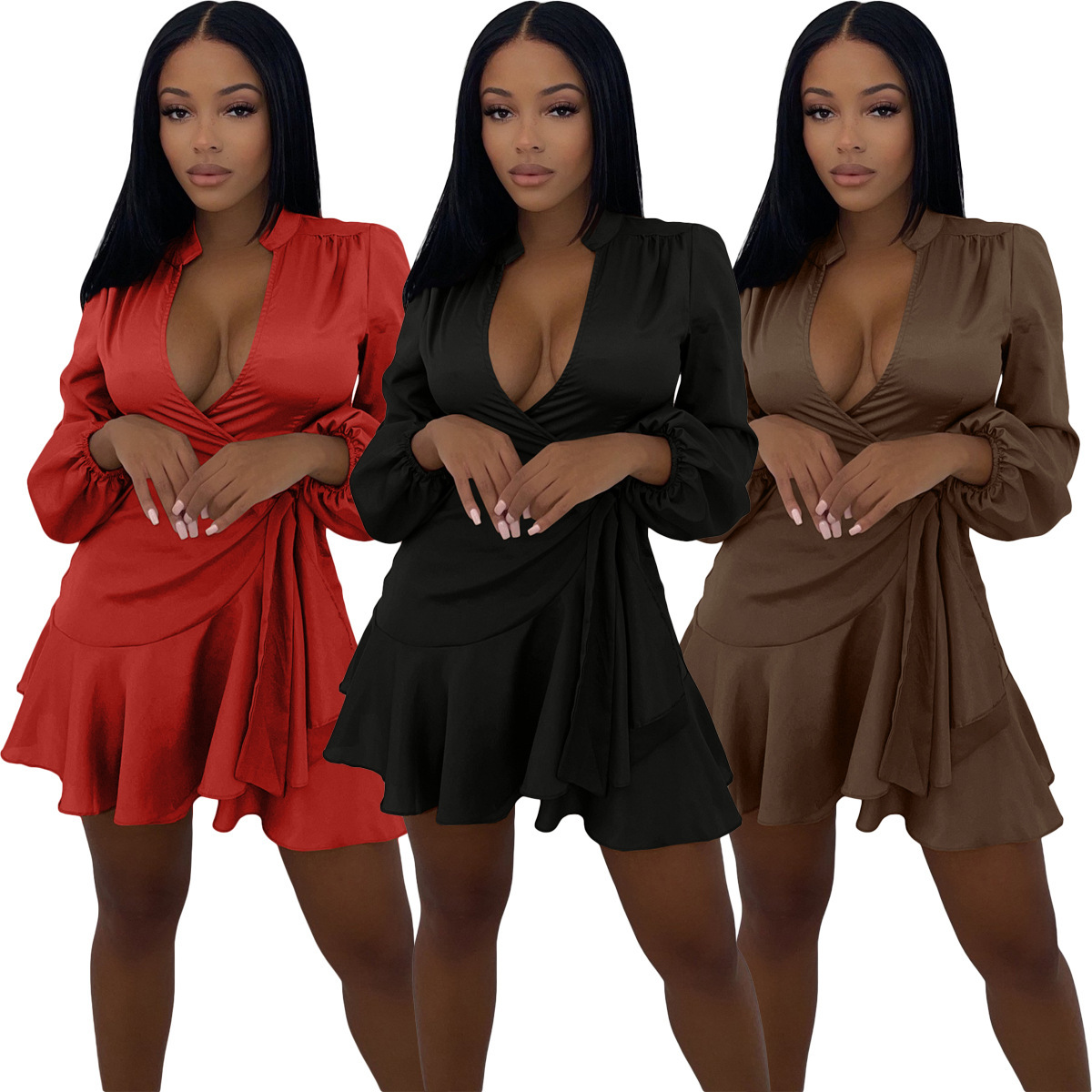 Sexy Waistband Driving Light Cooked Dress