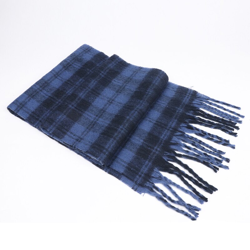 Women Men Logo Scarf Wool Cashmere Scarves Shawl Blanket Wrap Knit