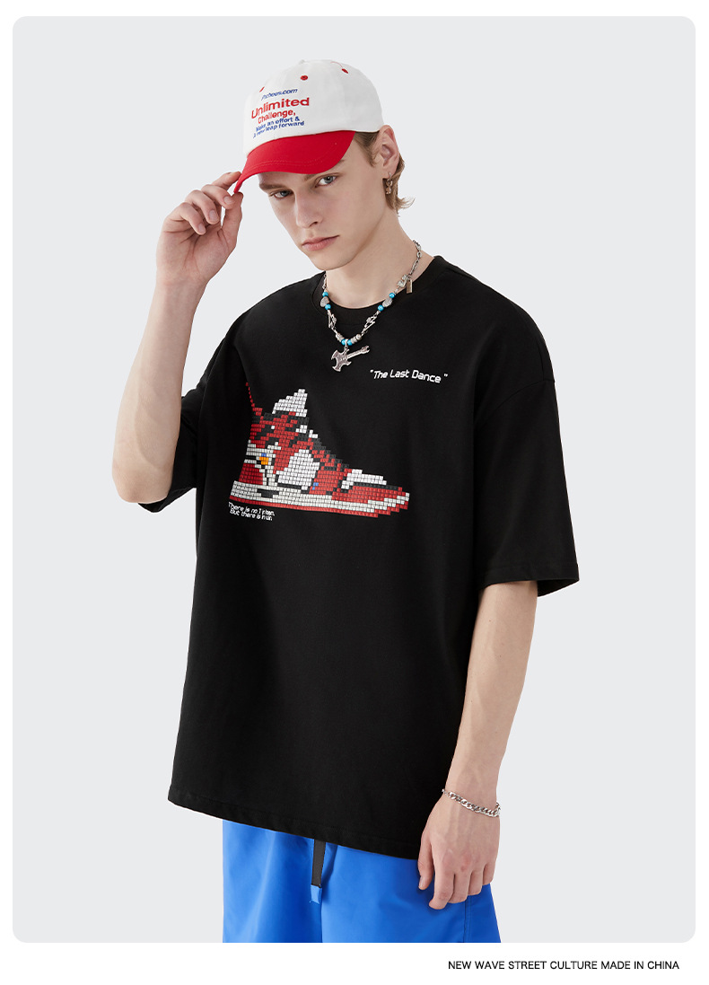 Summer Men Women Short Sleeve T-shirt Tee Pullover Tops Unisex Sweatshirt