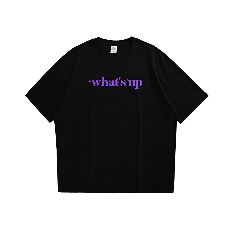 Summer Men Women Short Sleeve T-shirt Tee Pullover Tops Unisex Sweatshirt scrawl t-shirts