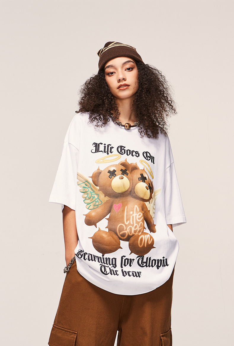 Summer Men Women Short Sleeve T-shirt Tee Pullover Tops Unisex Sweatshirt