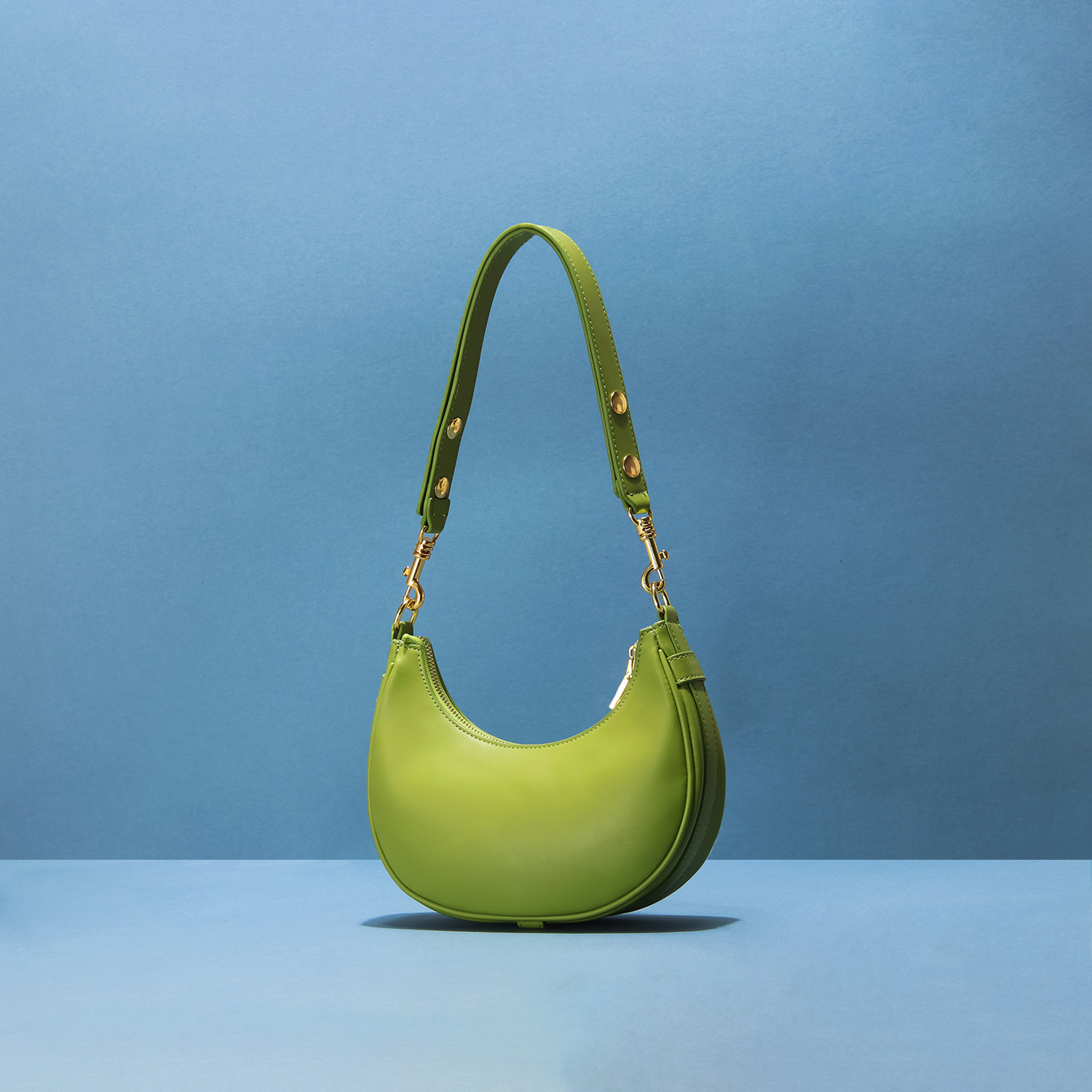 Women Zip Shoulder Bag Hobo Nylon Mini Tote Small Handles Bag Handbags