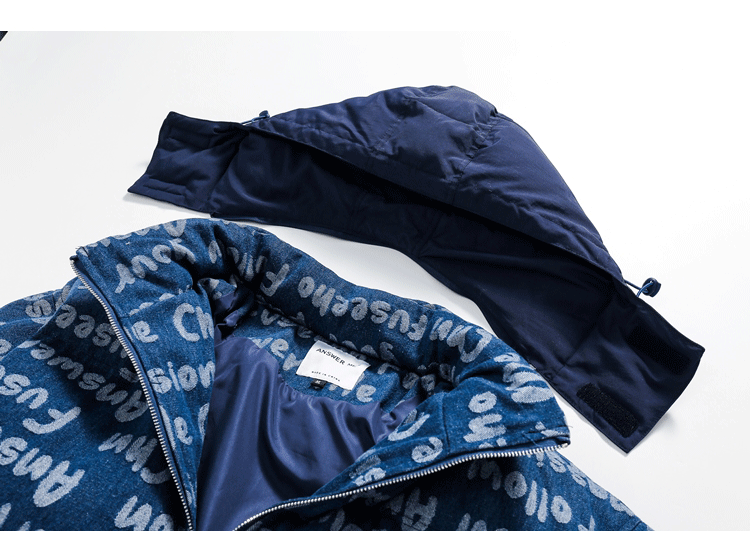 Women Men Down Jacket Hooded Coat Warm Winter Windproof Casual Parkas