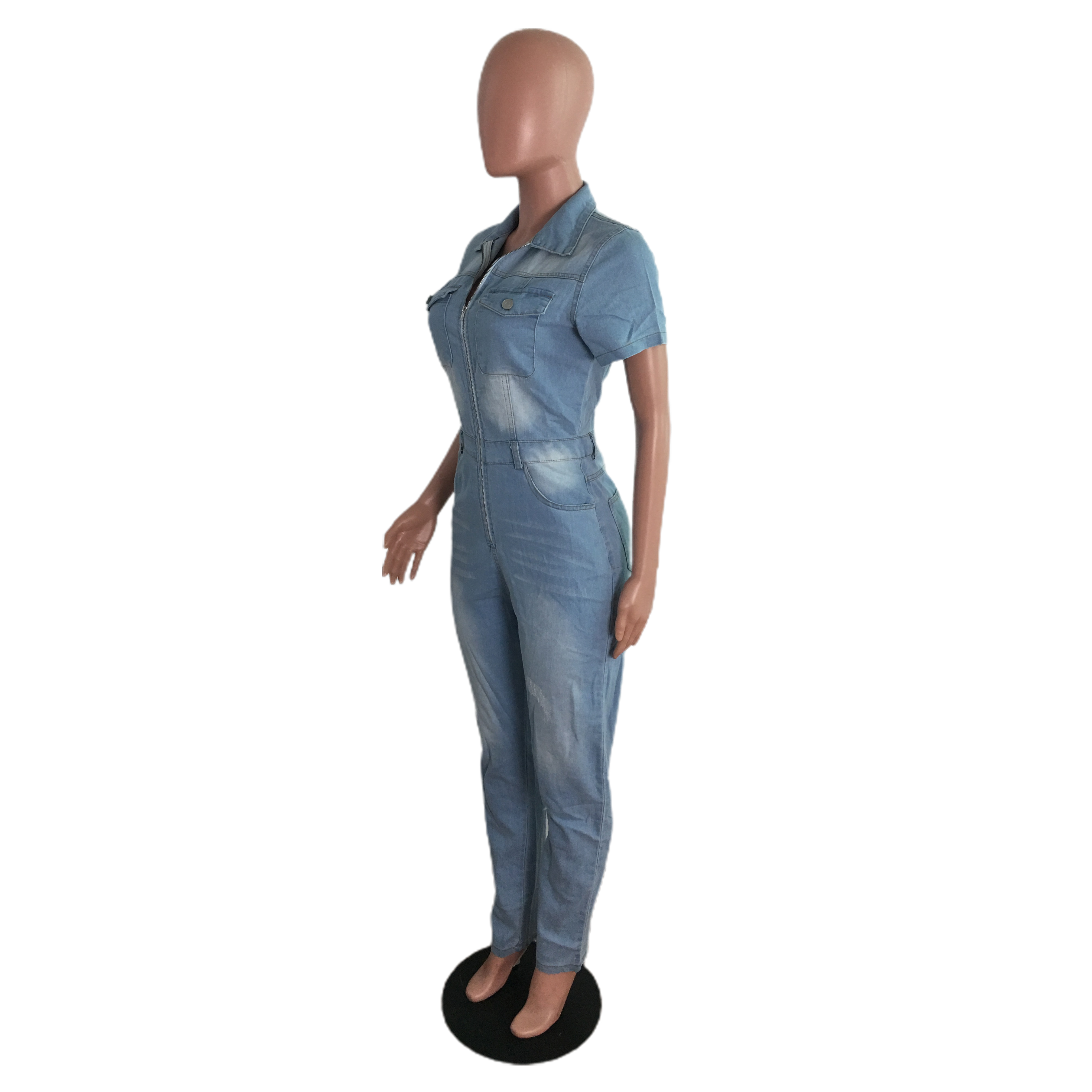 Fashion slim casual waist Jumpsuit